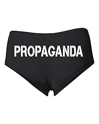 Wild Bobby PROPAGANDA Stencil Women's Cotton