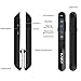 Wireless Presenter, RF 2.4GHz Red Laser Pointer PowerPoint Clicker Presentation Remote Control with Mini USB Receiver-for Windows7/8/10/Linux/Android/Mac OS/MS Word/Excel/ iWork/Google Slides by KAKY