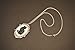Real Metal Black Cat Cameo Set In Silver Finish Pewter Frame Gothic Pendant Necklace