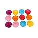 UNKE 12 Colors Silicone Cupcake Bakeware Baking Muffin Cups Reusable Cupcake Cases Liners Muffin Baking Cup