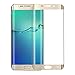 Galaxy S6 Edge Plus Screen Protector,Elebase 3D CurvedTempered Glass,Anti-Scratch,9H Hardness,Full Coverage,Clear Anti-Bubble Film for Samsung Galaxy S6 Edge Plus(Gold)(Not for S6 Edge)