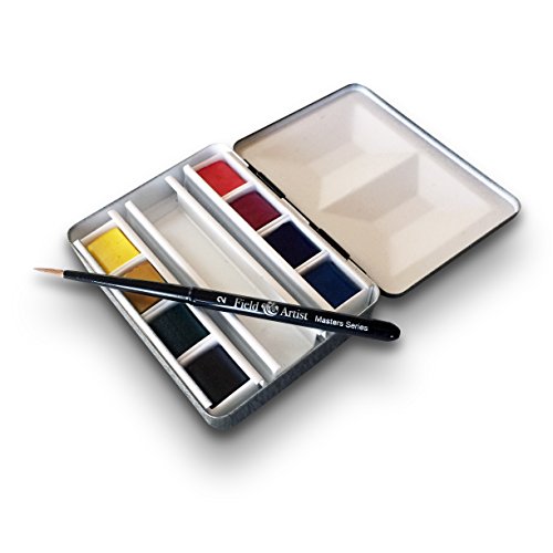 Field Artist Masters Series Ultra Compact Watercolor Bijou Box, Complete Set