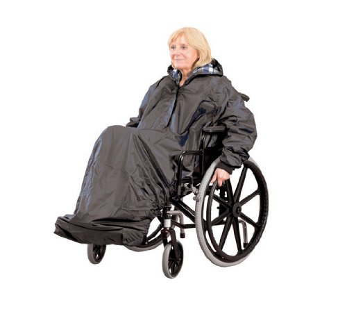Ability Superstore Waterproof Wheelchair Mac with Sleeves