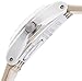 Swatch Cuepli Beige Dial Stainless Steel Leather Strap Ladies Watch YSS280
