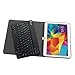 Fintie Blade X1 Samsung Galaxy Tab 4 10.1 Keyboard Case Cover - Slim SlimShell Light Weight Stand with Magnetically Detachable Wireless Bluetooth Keyboard, Black