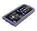 iShoppingdeals TPU Gel Protective Case Skin Cover for Sony Walkman NWZ-E383 NWZ-E384 NWZ-E385 MP3 Player, Purple