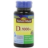 Nature Made, Vitamin D3 1,000 I.u. Liquid Softgels, 100-Count