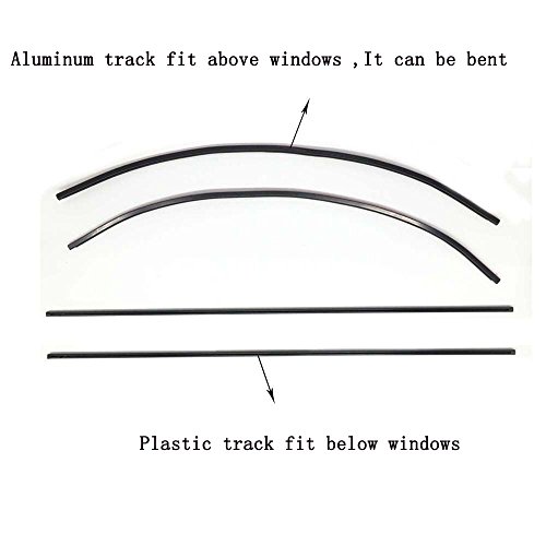 image for ZATOOTO 2pc Car Windows Curtain Protection UV Sunshade Visor Drape Uni
