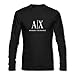 Armani Exchange For 2016 Mens Printed Long Sleeve tops t shirts