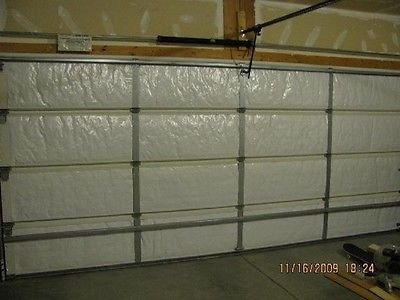 NASA Tech White Reflective Foam Core Garage Door Insulation Kit 9L x 7H