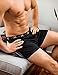 Woolx Men's Breathe Boxers, Lightweight, Breathable Merino Wool Underwear Knocks Out Odor, Black, Large