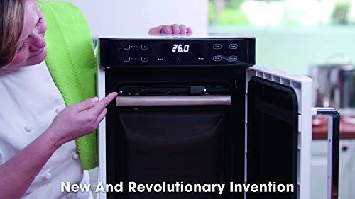 Vesta Precision Vertikale Kammer Vakuumiergerät "Vertical Vac Elite" – mit Duo-Trockenpumpe – Vakuumdruck -982mbar – 400W (Schwartz) – Bild 4