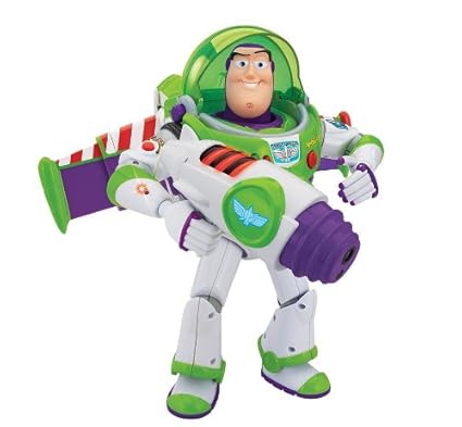 buzz lightyear toy with laser gun