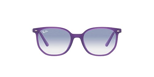 Ray-Ban RJ9097S Elliot Square Sunglasses, Opal Violet/Clear