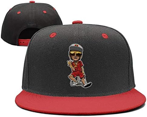 Gwende Zeno Snapback Bruno-Mars-24K-Magic-Cartoon Adjustable Trucker Baseball Cap Visor