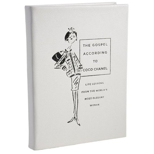 Download THE GOSPEL ACCORDING TO COCO CHANEL special edition in rich White Leather by Graphic Image -