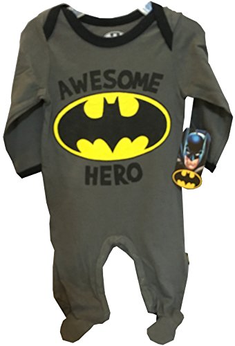 Super Heroes Baby Boy Footed Costume - Jumpsuit - Bodysuit - Pajamas