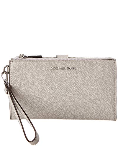 mk adele double zip wristlet