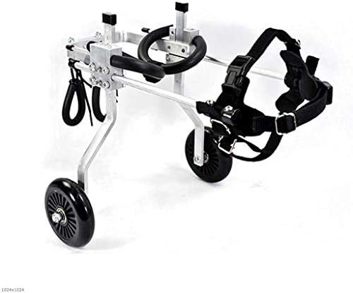 CMDDYY Pet Moped - Dog Wheelchair, Old Dog Scooter, Freely Adjustable Size, Disabled Dog Assisted Hind Leg Sports Car,XXS1 [Energy Class A]