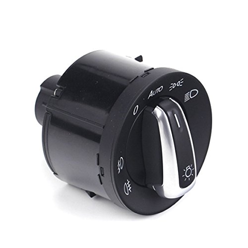 image for Kinglooyuan LOOYUAN Chrome Euro Headlight Switch For VW Golf GTI Jetta