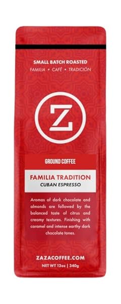 ZAZA COFFEE FAMILIA TRADITION CUBAN ESPRESSO (GROUND, UNFLAVORED)