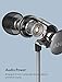 Anker SoundBuds Verve Wired Headphones, 10 mm Composite Drivers and Powerful Bass, in-Ear Stereo Earphones with Durable Cable Over 15,000 Bends and Carry Pouch