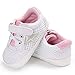 WeiYun Stars Baby Walkers Baby Shoes Sneakers Princess Soft Sole Shoes Toddler Casual Shoes (12Months, Pink)