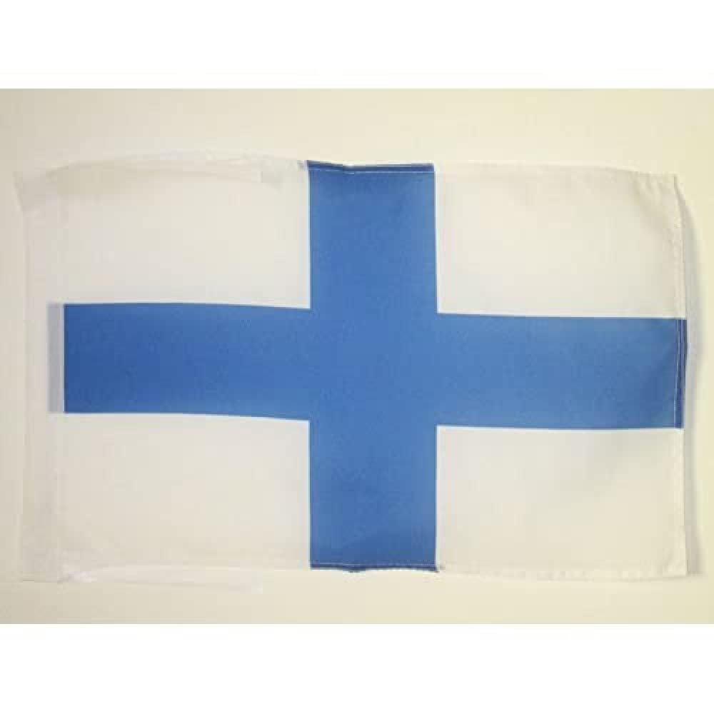 AZ FLAG - City of Marseille Flag - 18'' x 12'' - 100% Polyester Marseilles Small Banner with Two Cords - Fade Resistant - Vivid Colors - 18x12 in - 45x30 Cm — image 1