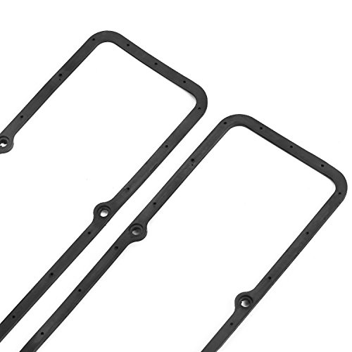 Donepart SBC Valve Cover Gasket 7484BOX Steel Core Rubber Gasket Replacement for Small Block Chevy 350 283 305 327 383 400