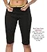 women's neoprene hot sweat slimming pants weight loss sauna shaper capris-XL