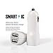 iRAG Car Charger for Moto G4/G4 Plus/G4 Play/G5S Plus/G5-3.1A 2-Port USB Charge Adapter with 4ft Micro USB Charging Cable Cord