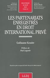 Les  partenariats enregistrés en droit international privé