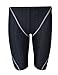 Easea Men`s Rapid Swim Splice Quick Dry Jammer Swimsuit Black 3X-Large