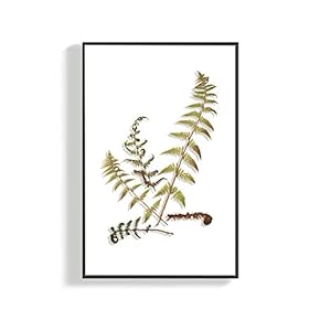 Canvas Wall Art for Living Room, Bedroom Leaves Framed Canvas Prints for Home Decoration Ready to Hang - 16x24 inches