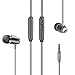 Earbuds,E&jing Earphones In Ear with In-line Mic and Remote Control Wired Headphones 3.5mm Jack Stereo Noise Cancelling Headphones Deep Bass (Black)