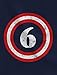 Tstars Captain 6th Birthday Shirt Boy Girl 6 Year Old Toddler & Youth Kids T-Shirt 5/6 Navy
