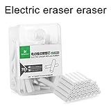Electric Eraser Replacement Refill 1 BOXED, 2.3mm 40 PCS-5mm 30 PCS Rubber Refills,Suitable for most electric erasers on the market