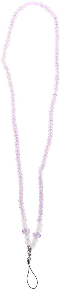 peng Pearls Long Neck Strap Lanyard KeyRing Keychain Holder Necklace For Mobile Phone