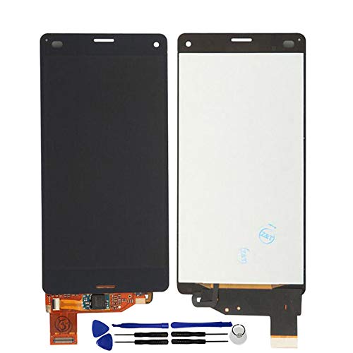 OYOG Replacement for Sony Xperia Z3 Compact Mini D5803 D5833 Touch Screen Digitizer Assembly LCD Display (No Bezel Frame) (Black)