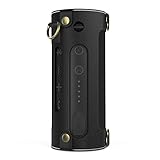 MoKo Carrying Case for JBL Flip 3 , Portable Bluetooth Speaker Cover PU Leather Protective Bag Sleeve Skins, with Holding Strap & Carabiner, Black