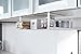 YAMAZAKI 1 tier home 2443 Shelf Storage Rack-Cabinet Organizer, One Size, White