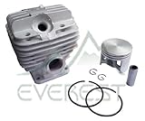 EVEREST NEW STIHL MS440 044 CYLINDER HEAD PISTON KIT RINGS PIN CLIPS 50mm CHAINSAW