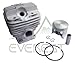 NEW STIHL MS440 044 CYLINDER HEAD PISTON KIT WITH RINGS PIN CLIPS 50mm CHAINSAW