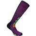 Eurosock Women's Snowdrop Ski Socks, Plum, Small