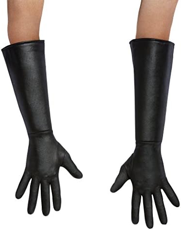 Guantes De Darth Vader De Star Wars – Adulto – Imitación De Cuero Con Detalles De Costuras – Accesorio Oficial