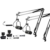 MXL VPS-DUO Visual Podcasting Station with 2 Microphones and 2 Cameras