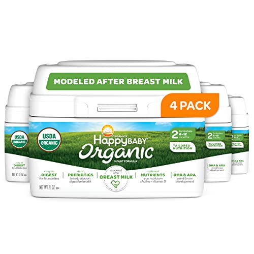 Happy Baby Organic Infant Formula With Iron Milk Based Powder Stage 2