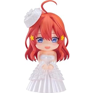 ねんどろいど 五等分の花嫁 中野五月 ウエディングドレスVer. ノンスケール プラスチック製 塗装済み可動フィギュア