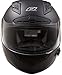 O'Neal Fastrack II Motorcycle Helmet with Bluetooth Technology (Flat Black, Medium)