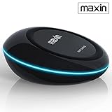 Fast Charge Wireless Charger,Maxin Qi Charging Pad with LED Indicator and 2 Charging Modes, Support for All Qi-Enabled Devices like Nexus, iPhone, Samsung and So On(Adaptive Fast Charger NOT Included)